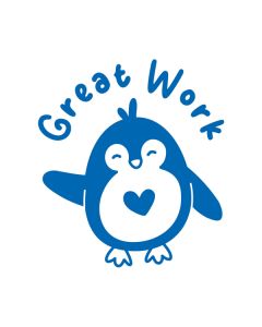 ATA Merit Stamp: Great Work Penguin - ST1208