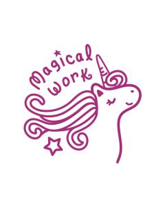 ATA Teacher's Stamp: Magical Work - Unicorn - ST1258