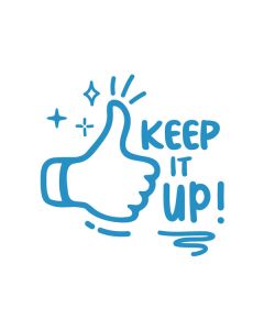 ATA Teacher's Stamp: Keep It Up! -  ST1283