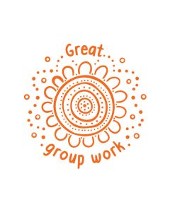 ATA Teacher's Stamp: Great Group Work - Country Connections Merit Stamp ST1291