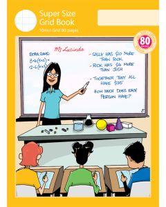 Super Size Grid Book 10mm Grid 80pp