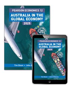 Pearson Economics 12: Australia in the Global Economy 2025 Student Book with eBook