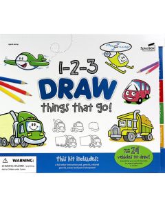 1-2-3 Draw Things that Go