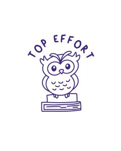 Top Effort (Owl) - Merit Stamp