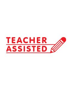 ATA Teacher's Stamp: Teacher Assisted - TS2367
