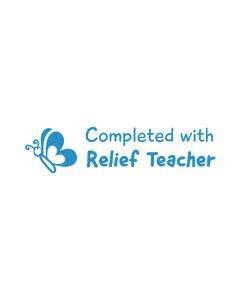 ATA Teacher's Stamp: Completed with Relief Teacher - TS2374