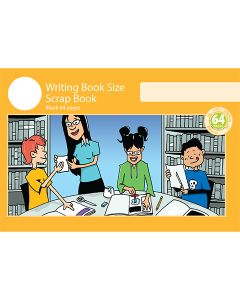 Writing Book Size Scrap Book 64pp Yellow Cover