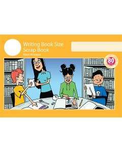 Writing Book Size Scrap Book 80pp Yellow Cover