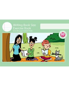 Writing Book Size Exercise Book 6mm Dotted Thirds 80pp