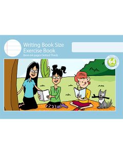 Writing Book Size Exercise Book 8mm Dotted Thirds 64pp