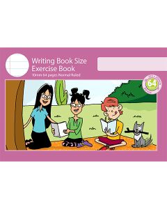 Writing Book Size Exercise Book 10mm Normal Ruled 64pp