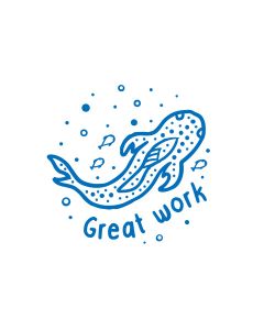 Wonderlands: Whale Shark - Merit Stamp