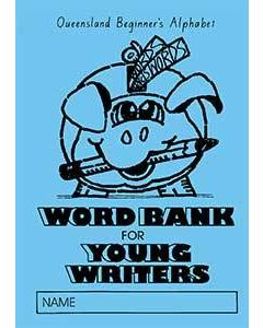 Word Bank for Young Writers Qld font