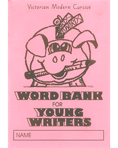 Word Bank for Young Writers Vic font
