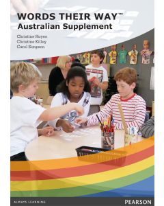 Words Their Way Australian Supplement DVD
