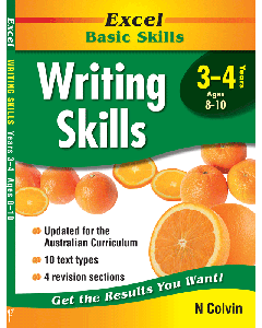 Excel Basic Skills: Writing Skills Years 3-4