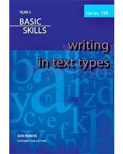 Writing in Text Types Year 5 (Item no. 198)
